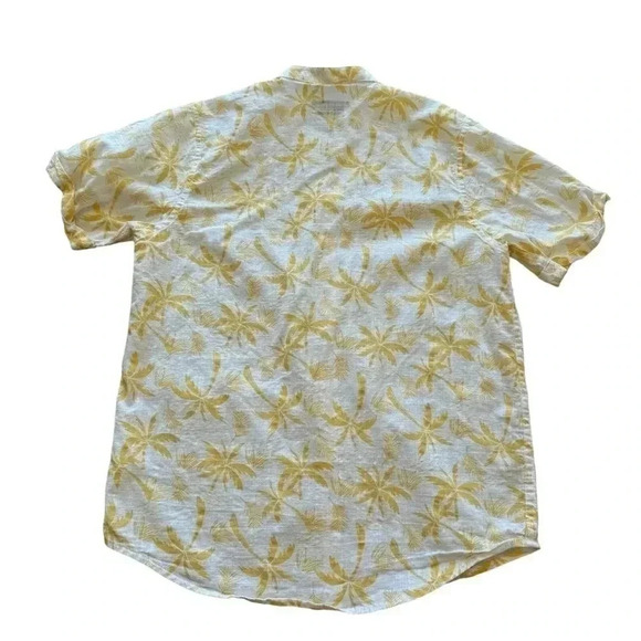 LC Waikiki Kids Collar Palm Tree Short Sleeve Poplin Boy's Shirt SZ 9-10 #2221 - Picture 5 of 9